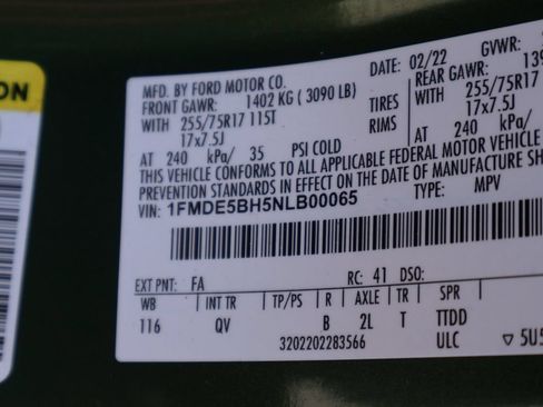 Used 2022 Ford Bronco Big Bend AWD/4WD image 40
