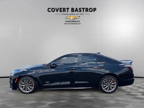 Certified 2023 Cadillac CT4 V Blackwing w/ LPO, Bronce Accent Package RWD image 4