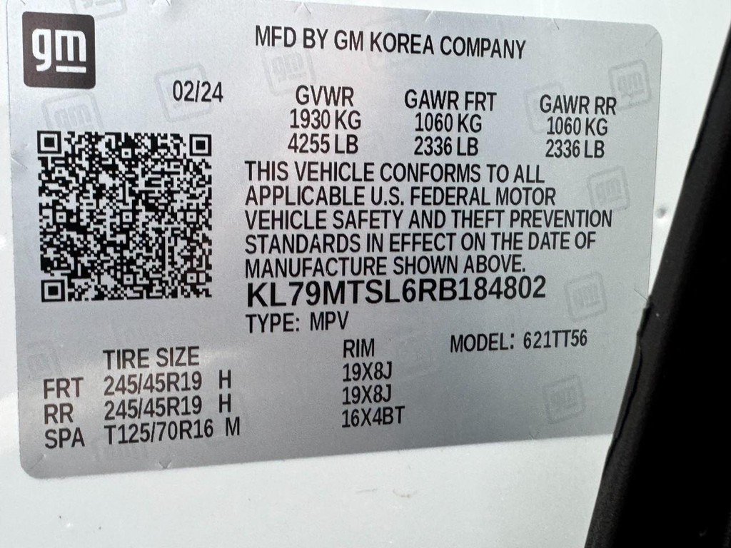 Used 2024 Chevrolet TrailBlazer RS w/ Convenience Package FWD image 27