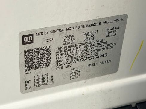 Certified 2023 Chevrolet Equinox RS AWD/4WD image 25