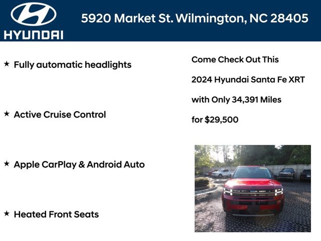 Certified 2024 Hyundai Santa Fe XRT AWD/4WD image 11