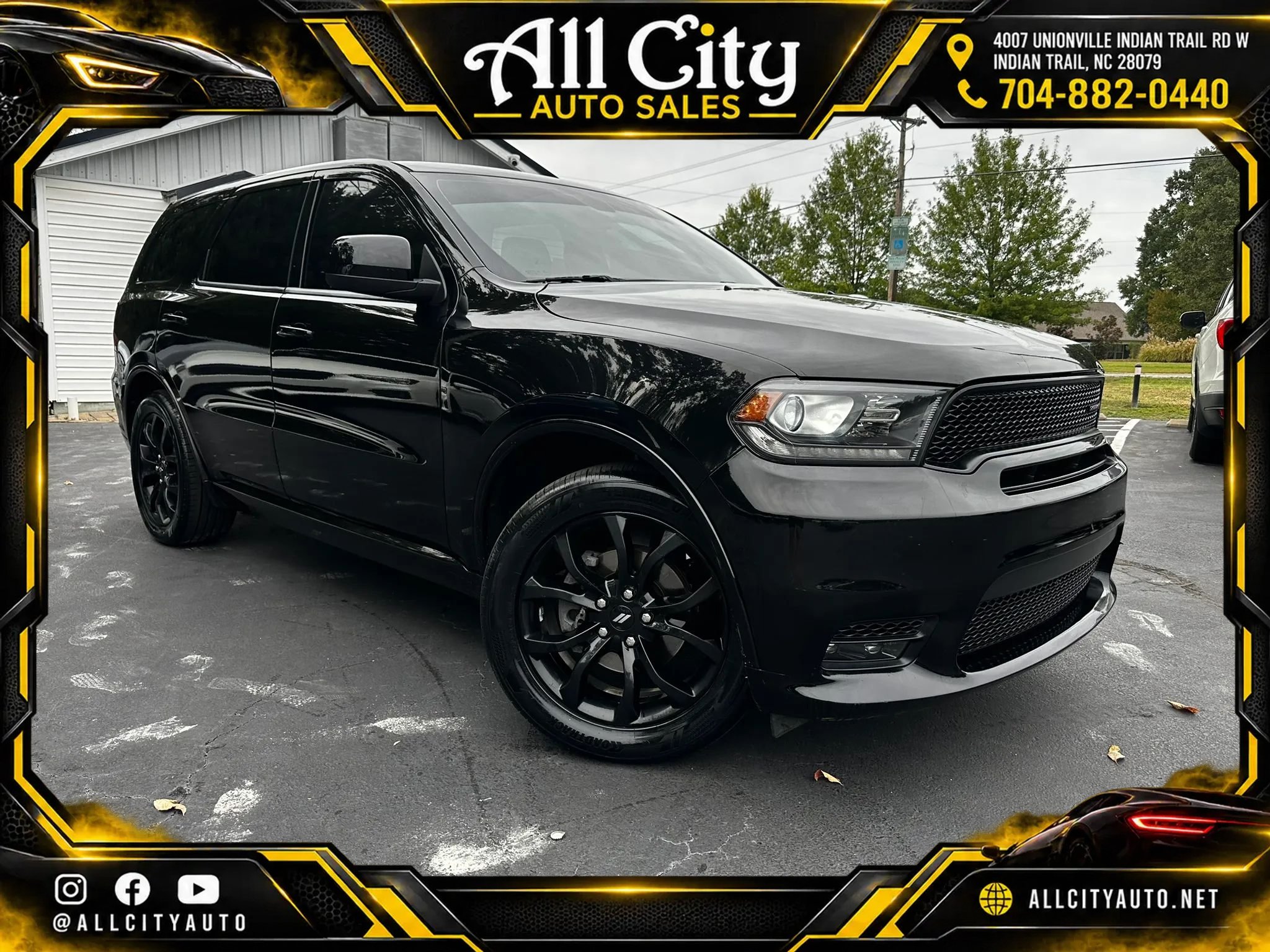 Used 2020 Dodge Durango GT w/ Blacktop Package RWD image 1