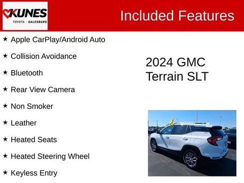 Used 2024 GMC Terrain SLT AWD/4WD image 2