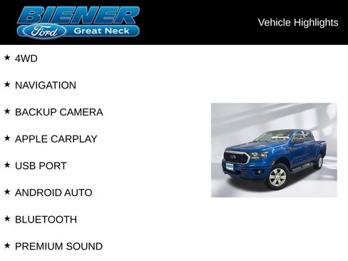 Used 2019 Ford Ranger XLT w/ Equipment Group 301A Mid AWD/4WD image 9