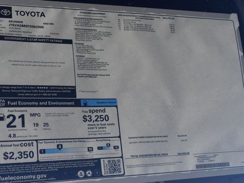 New 2026 Toyota 4Runner SR5 image 14