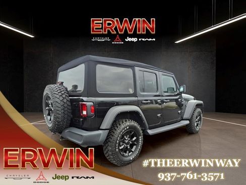 Certified 2022 Jeep Wrangler Unlimited Sport AWD/4WD image 7