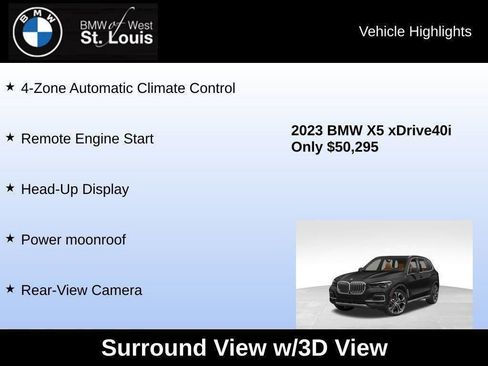Used 2023 BMW X5 xDrive40i w/ Premium Package image 75