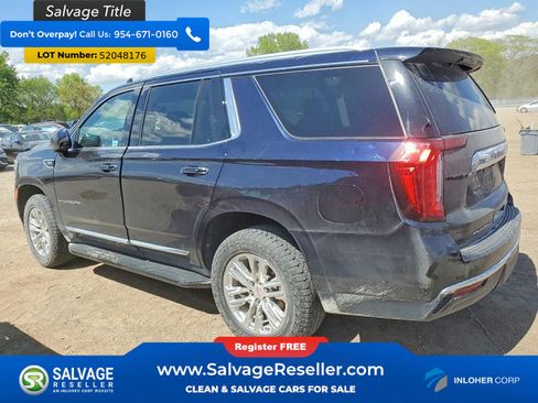 Used 2022 GMC Yukon SLT w/ SLT Luxury Package AWD/4WD image 3