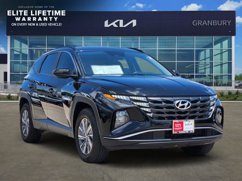 Used 2023 Hyundai Tucson Blue w/ Cargo Package AWD/4WD image 3