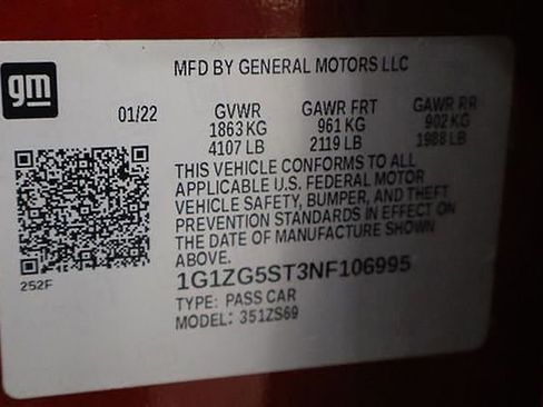 Used 2022 Chevrolet Malibu RS image 19