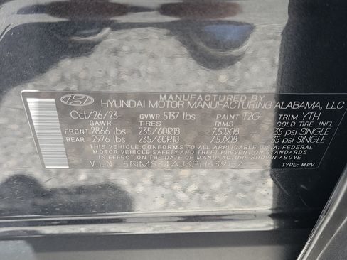 Used 2023 Hyundai Santa Fe SEL w/ Premium Package FWD image 28