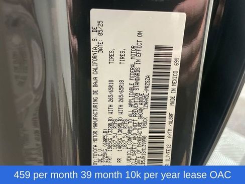 New 2025 Toyota Tacoma TRD Sport image 25