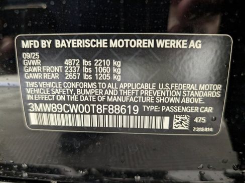 New 2026 BMW 330i xDrive Sedan w/ M Sport Package image 21