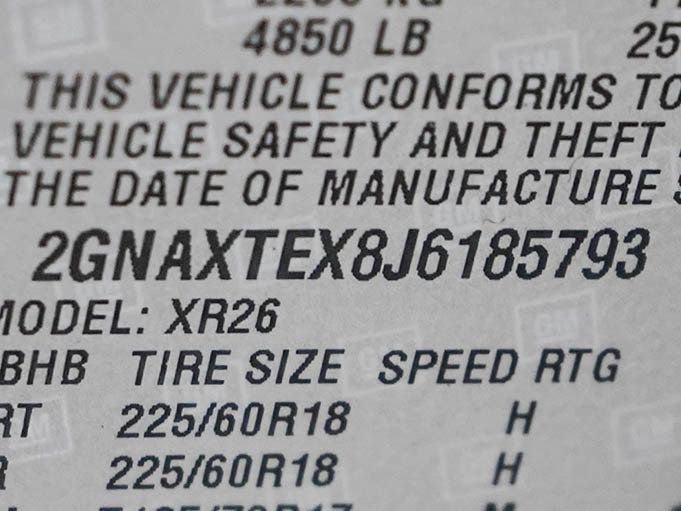 Used 2018 Chevrolet Equinox LT w/ Sun & Infotainment Package AWD/4WD image 29
