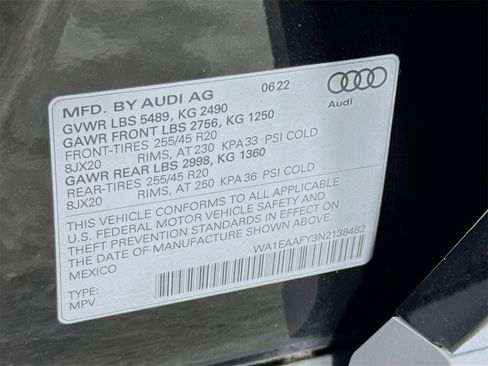 Certified 2022 Audi Q5 2.0T Premium Plus image 33