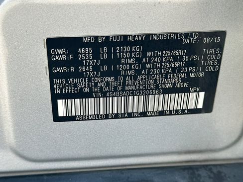 Used 2016 Subaru Outback 2.5i Premium AWD/4WD image 35