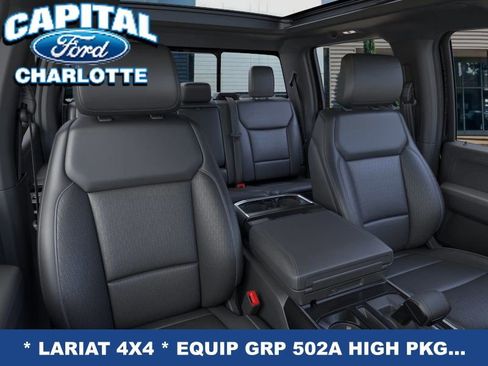 New 2025 Ford F150 Lariat w/ Equipment Group 502A High image 11