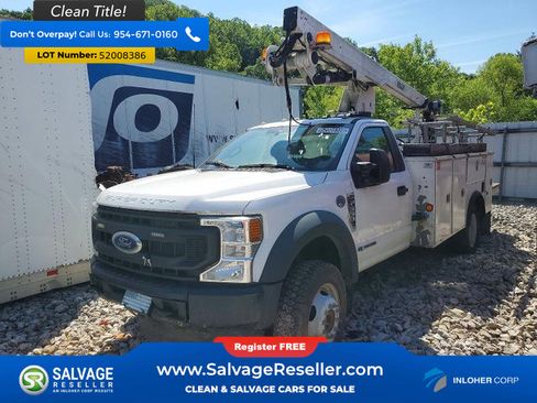 Used 2021 Ford F550 4x4 Regular Cab Super Duty image 3
