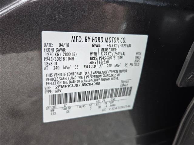 Used 2018 Ford Edge SEL FWD image 13
