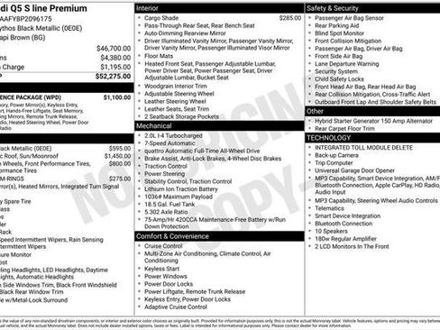 Certified 2023 Audi Q5 2.0T Premium w/ Convenience Package AWD/4WD image 40