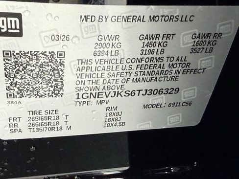 New 2026 Chevrolet Traverse Z71 w/ Enhanced Driving Package AWD/4WD image 45
