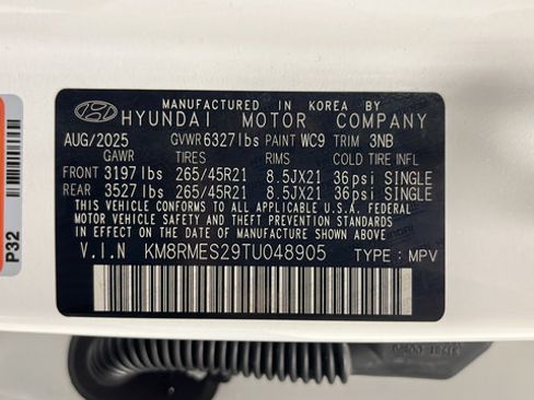 Used 2026 Hyundai Palisade Calligraphy AWD/4WD image 30