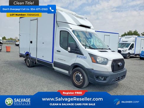 Used 2021 Ford Transit 350 w/ Upfitter Package RWD image 5