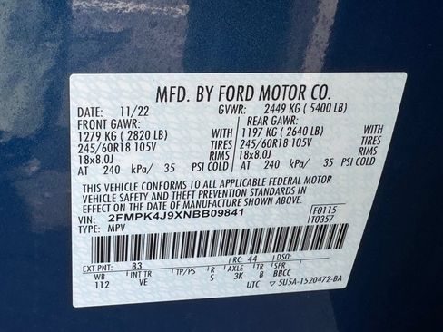 Certified 2022 Ford Edge SEL w/ Convenience Package AWD/4WD image 42