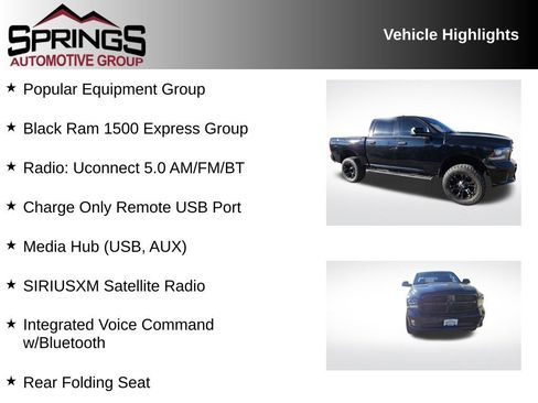 Used 2014 RAM 1500 Express w/ Black Ram 1500 Express Group image 2