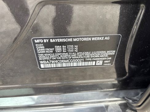 Used 2021 BMW 745e xDrive w/ Luxury Rear Seating Package image 30