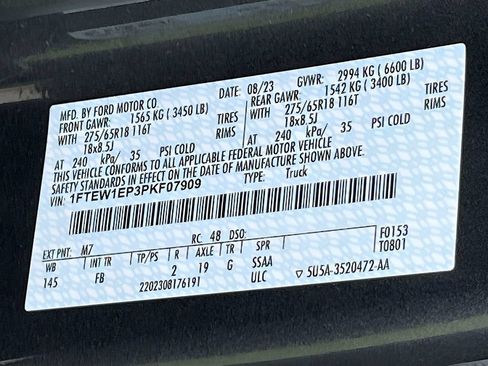Used 2023 Ford F150 XLT w/ Equipment Group 302A High AWD/4WD image 32
