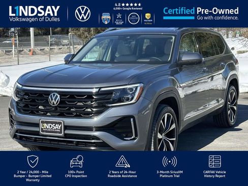 Certified 2025 Volkswagen Atlas SEL Premium R-Line image 4