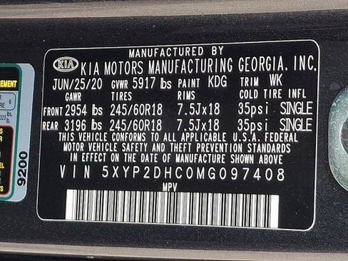 Used 2021 Kia Telluride LX AWD/4WD image 28
