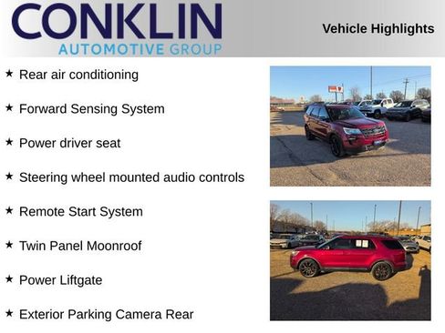 Used 2018 Ford Explorer XLT w/ Equipment Group 202A image 2