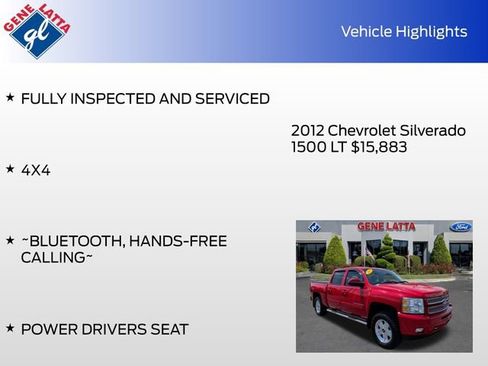 Used 2012 Chevrolet Silverado 1500 LT w/ All-Star Edition AWD/4WD image 29