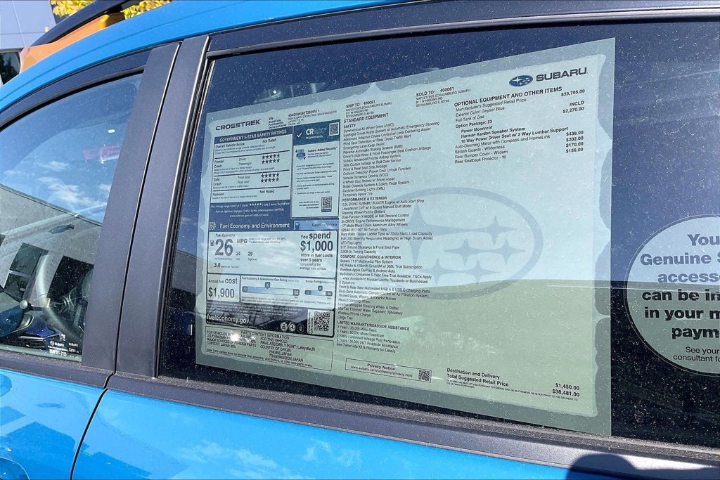New 2026 Subaru Crosstrek 2.5i Wilderness AWD/4WD image 16