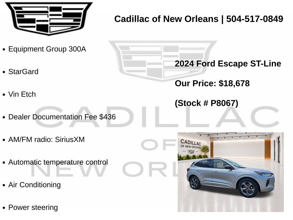 Used 2024 Ford Escape ST-Line FWD image 7