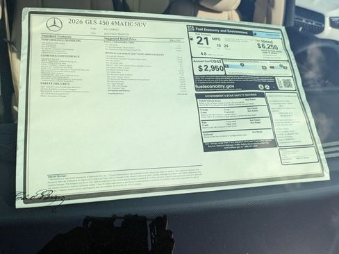New 2026 Mercedes-Benz GLS 450 4MATIC image 16