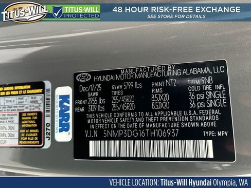 New 2026 Hyundai Santa Fe Limited image 34