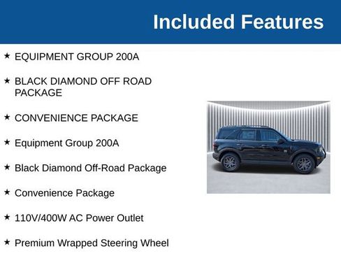 New 2025 Ford Bronco Sport Big Bend AWD/4WD image 4