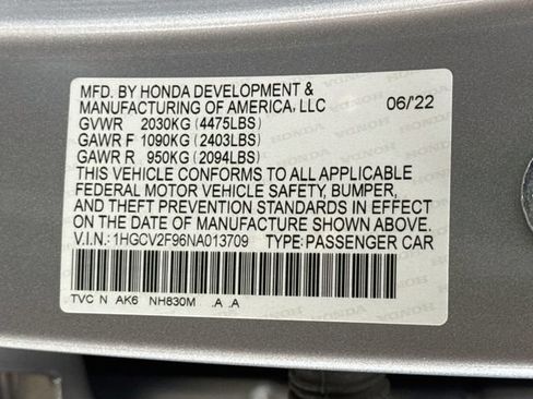 Used 2022 Honda Accord Touring image 33