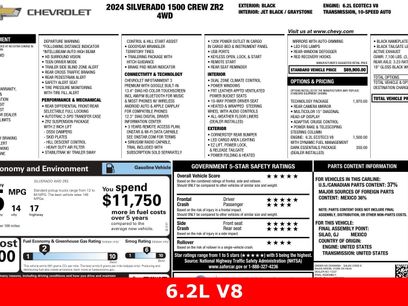 Used 2024 Chevrolet Silverado 1500 ZR2 w/ Technology Package