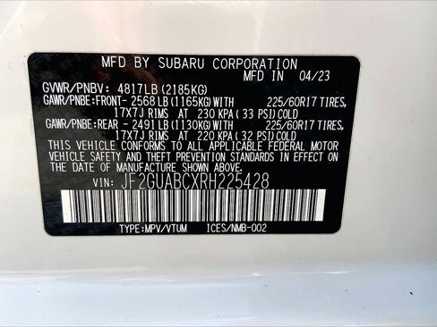 Certified 2024 Subaru Crosstrek 2.0i AWD/4WD image 33