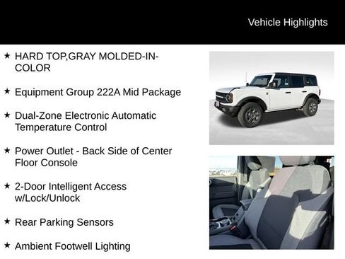 New 2025 Ford Bronco Big Bend image 7