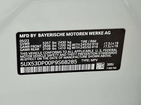 Certified 2023 BMW X3 xDrive30i w/ Premium Package image 27