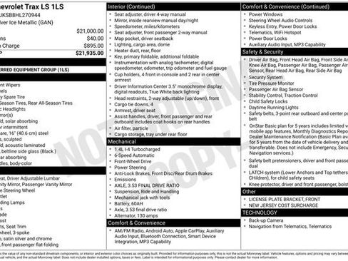 Used 2017 Chevrolet Trax LS image 39