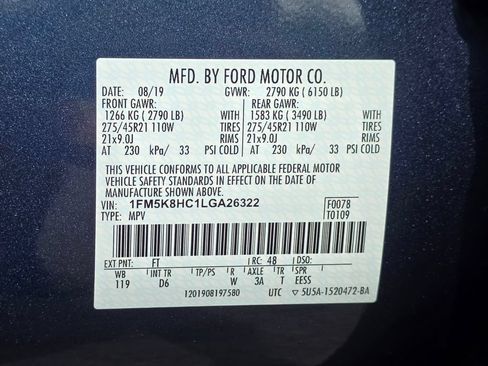 Used 2020 Ford Explorer Platinum AWD/4WD image 20
