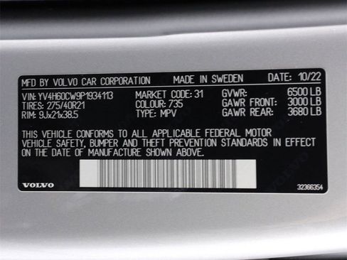 Certified 2023 Volvo XC90 T8 Plus image 16