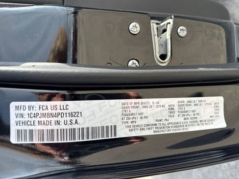 Certified 2023 Jeep Cherokee Trailhawk w/ Premium Leather Package image 48