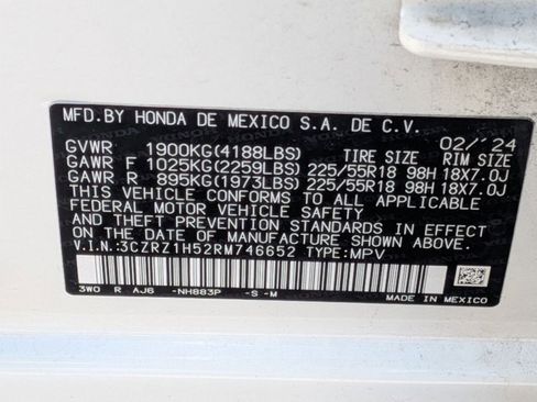 Used 2024 Honda HR-V Sport image 25